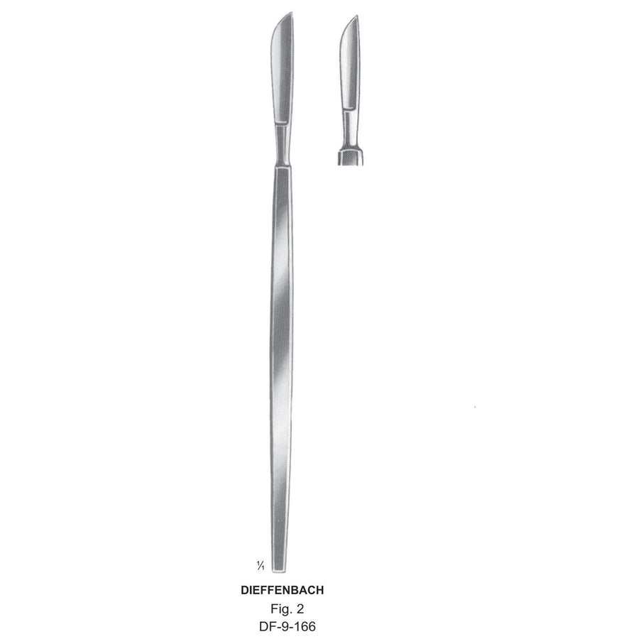 Dieffenbach Operating Scalpels Fig. 2  (DF-9-166) by Dr. Frigz