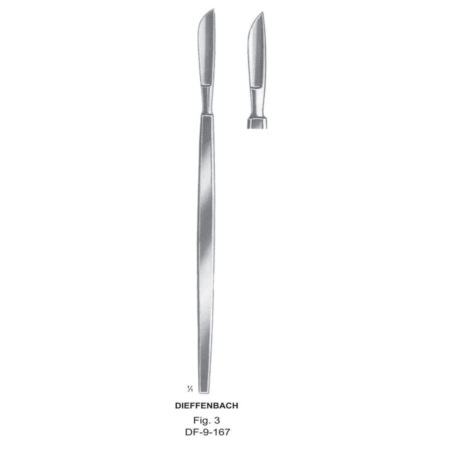 Dieffenbach Operating Scalpels Fig. 3  (DF-9-167) by Dr. Frigz