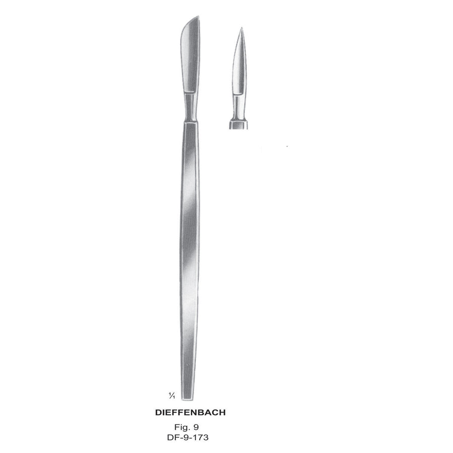 Dieffenbach Operating Scalpels Fig. 9  (DF-9-173) by Dr. Frigz