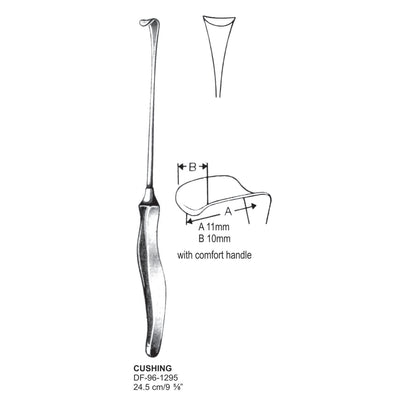Cushing Retractors,24.5cm  (DF-96-1295)