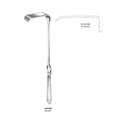 Cushing Retractors,23Cm,78*40mm  (DF-96-1298)