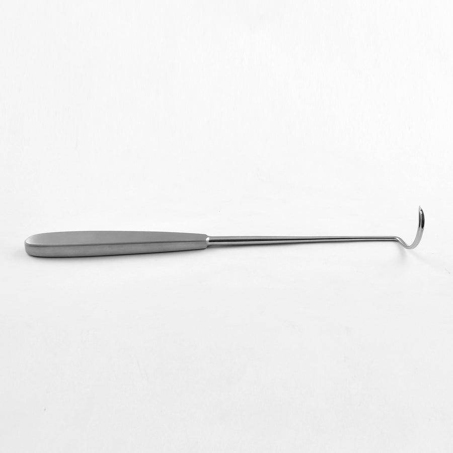 Deschamps Ligature Needles, 24Cm, Left Hand, Blunt (DF-V-184-2108A) by Dr. Frigz