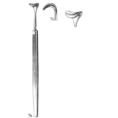Desmarres Retractors 16cm 12 mm (E-020-12)