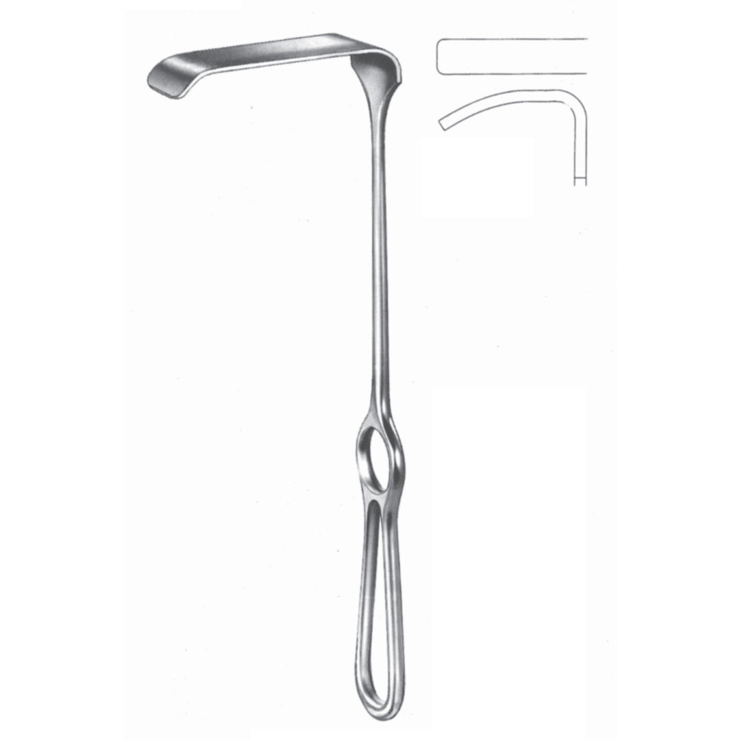 Kocher-Langenbeck Retractors 21.5cm 25 X 6 mm (E-032-25) by Dr. Frigz