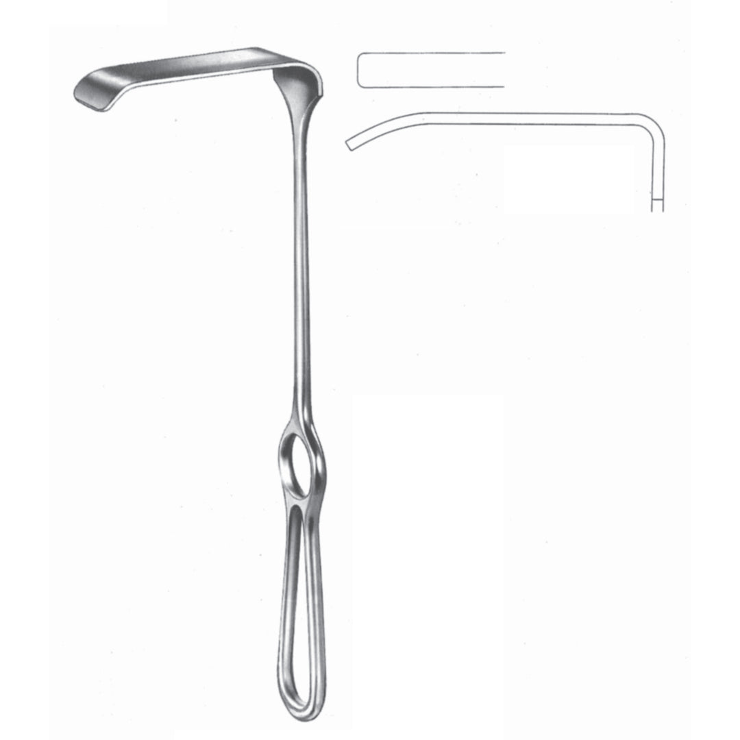 Kocher-Langenbeck Retractors 21.5cm 55 X 11 mm (E-037-55) by Dr. Frigz
