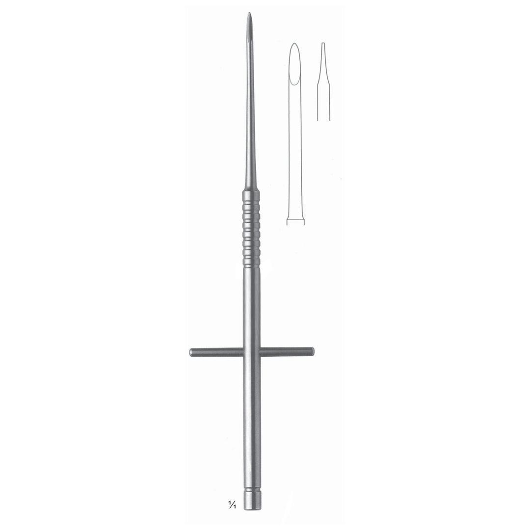 Bone Instruments Straight Fig 4 3,4/4,0 mm (L-138-04) by Dr. Frigz
