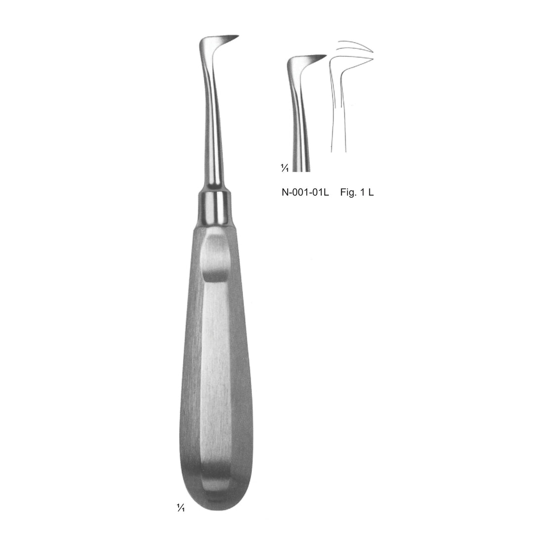 Root Elevators Fig 1 L (N-001-01L) by Dr. Frigz