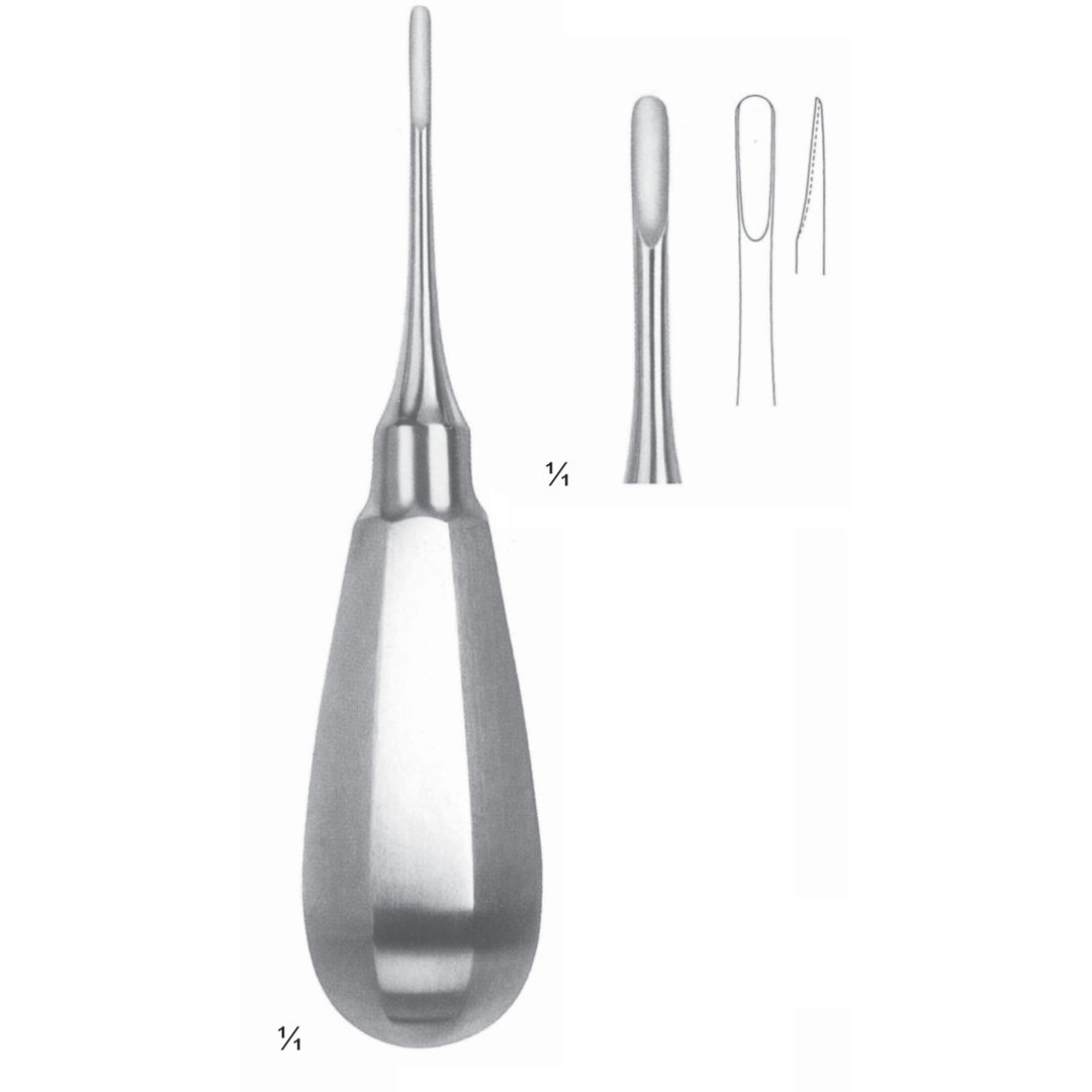 Bein Root Elevators Fig 3 (N-032-03) by Dr. Frigz
