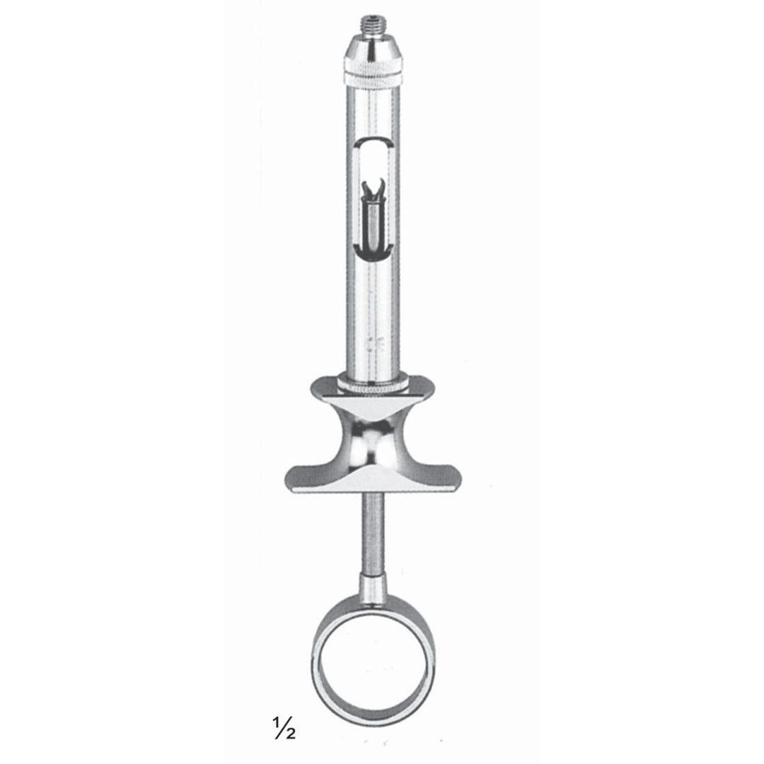 Cylinder Cartidge Syringe Syringes 1.8 Cc, With Aspiration With Metric Thread (O-009-09) by Dr. Frigz
