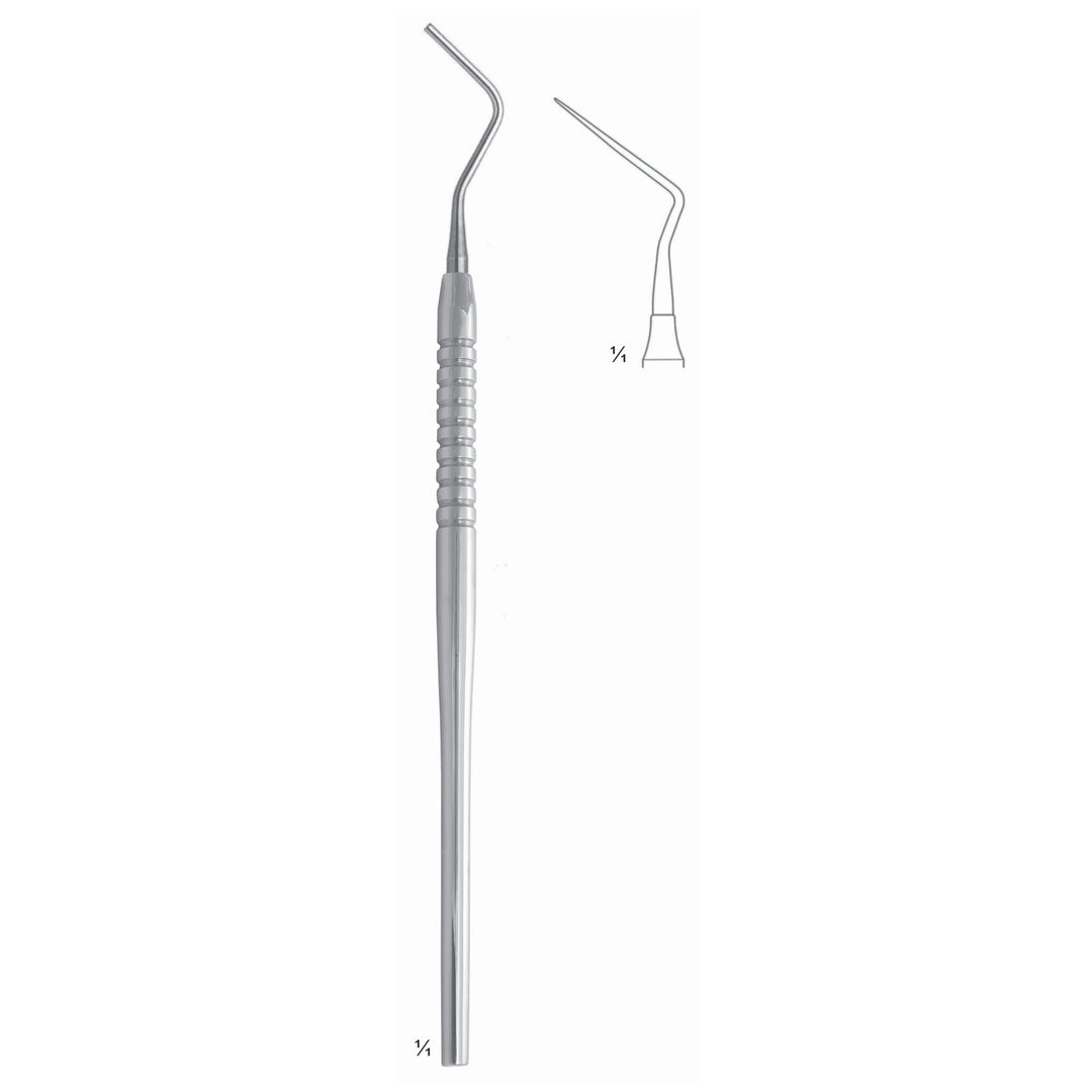 Scalers 16cm Solid Handle, Single Ended, Spreader Fig 60 6 mm (Q-259-60) by Dr. Frigz