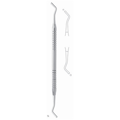 Filling Instruments 17.5cm Solid Handle Fig 2 6 mm (S-040-02)