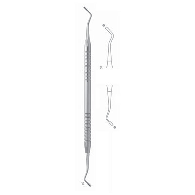 Filling Instruments 17.5cm Fluted, Solid Handle Fig 1S 6 mm (S-045-01)