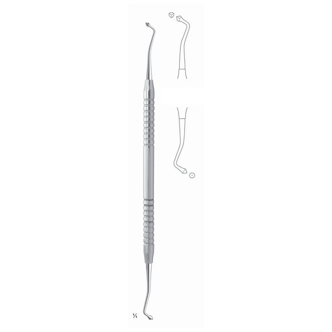 Usa Filling Instruments 17.5cm Solid Handle Fig 3 6 mm (S-073-03) by Dr. Frigz