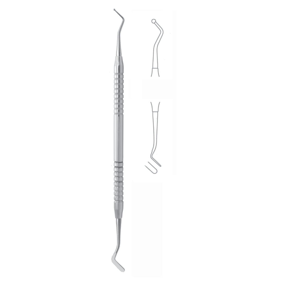 Filling Instruments 17.5cm Solid Handle Fig 3A 6 mm (S-086-06) by Dr. Frigz