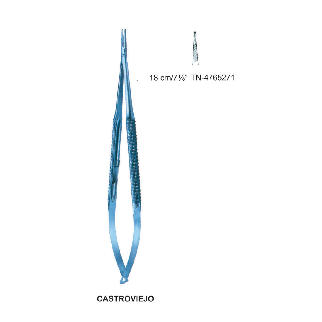 Castroviejo Titanium Instruments 18cm (Tn-4765271) by Dr. Frigz