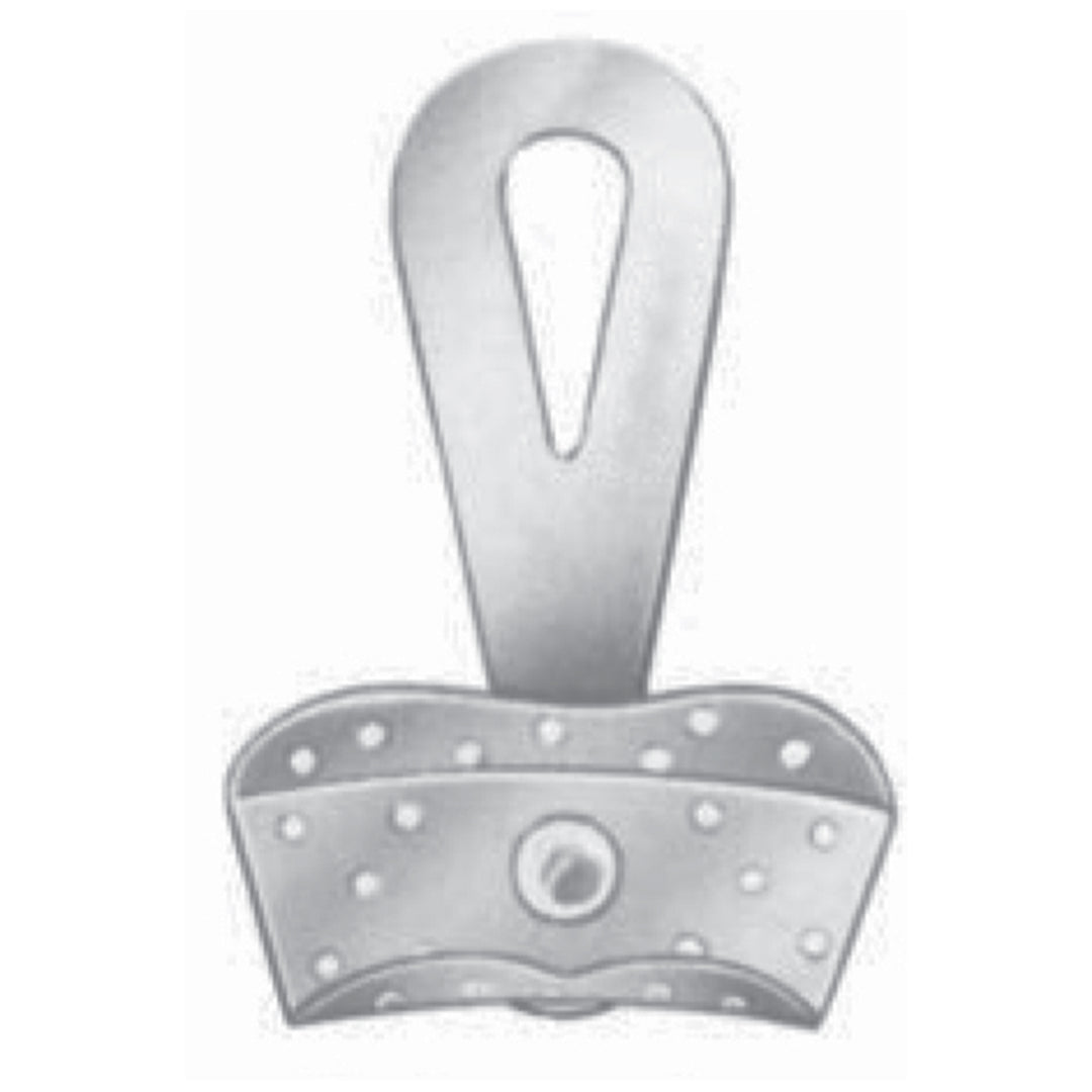 Universal Impression Trays With Swivel Handle And Fixing Screw (V-063-01) by Dr. Frigz
