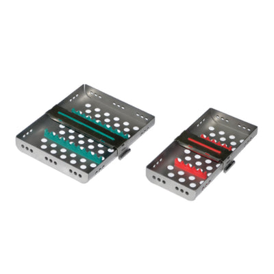 Instruments Cassettes 5 Piece Instuments Tray, Round Bottom With Straightip Lock 90 X 182 X 25 mm (Y-004-01)