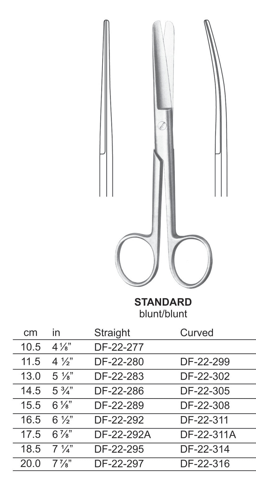 Standard Operating Scissors Surgery Instrument – Dr Frigz