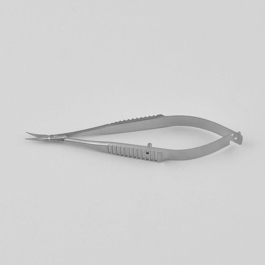 Vanna Micro Scissor Curved 8cm (09-140-08) by Dr. Frigz