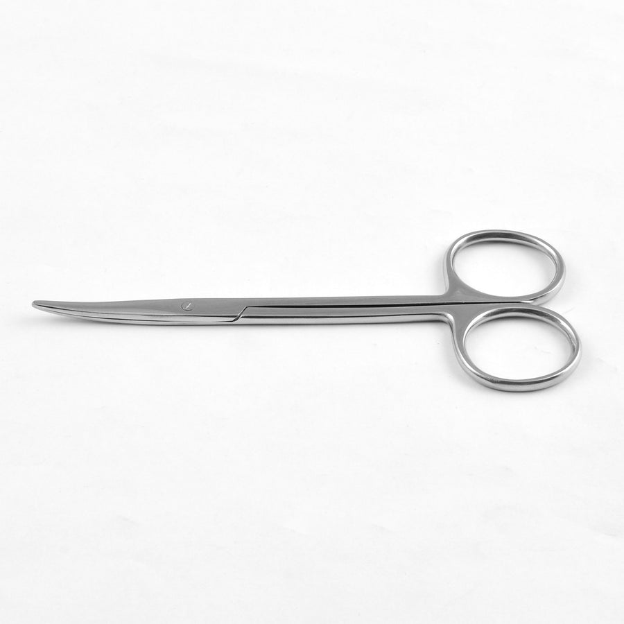 Strabismus Scissors 4-1/2" Curved Polish (81485) by Dr. Frigz