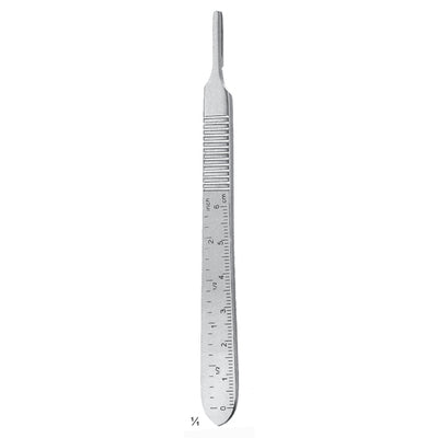 Scalpel Handle No. 3 With Scale 12cm (A-003-12) by Dr. Frigz
