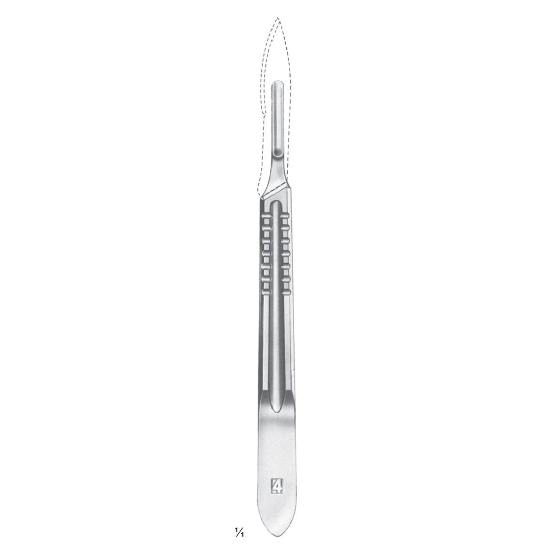 Scalpel Handle No.4 12cm (A-007-12) by Dr. Frigz