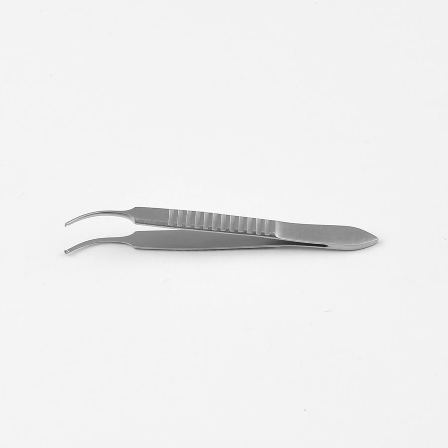 Tissue Forceps   Delicate Iris-Graefe Teeth 7cm  Curved (A359-4204) by Dr. Frigz