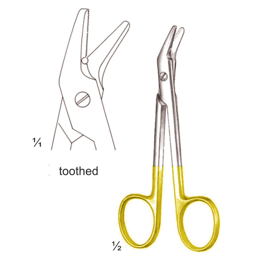 Tc Universal Wire Cutting Scissors 12cm (B-001-12Tc) by Dr. Frigz