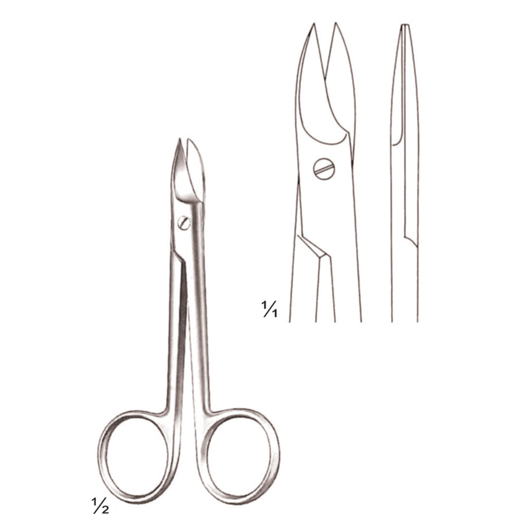 Beebee Scissors Straight 10.5cm (B-002-10) by Dr. Frigz