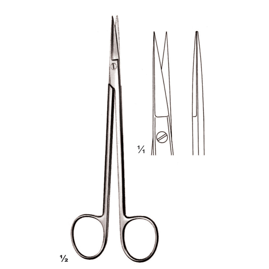 Kelly Scissors Sharp-Sharp Straight 16cm (B-018-16) by Dr. Frigz