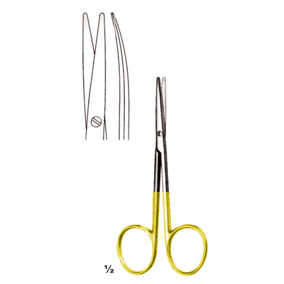 Metzenbaum Scissors Blunt-Blunt  Curved Tc 11.5cm (B-021-11TC)