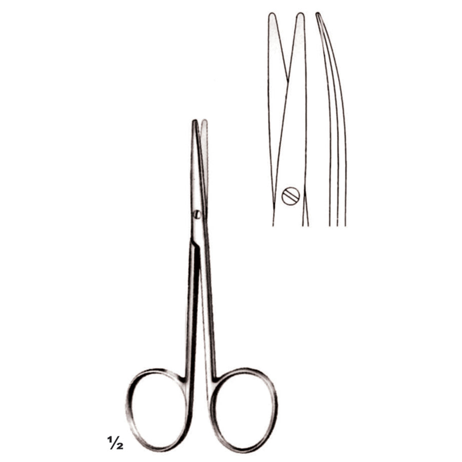 Metzenbaum Scissors Blunt-Blunt  Curved 11.5cm (B-021-11) by Dr. Frigz