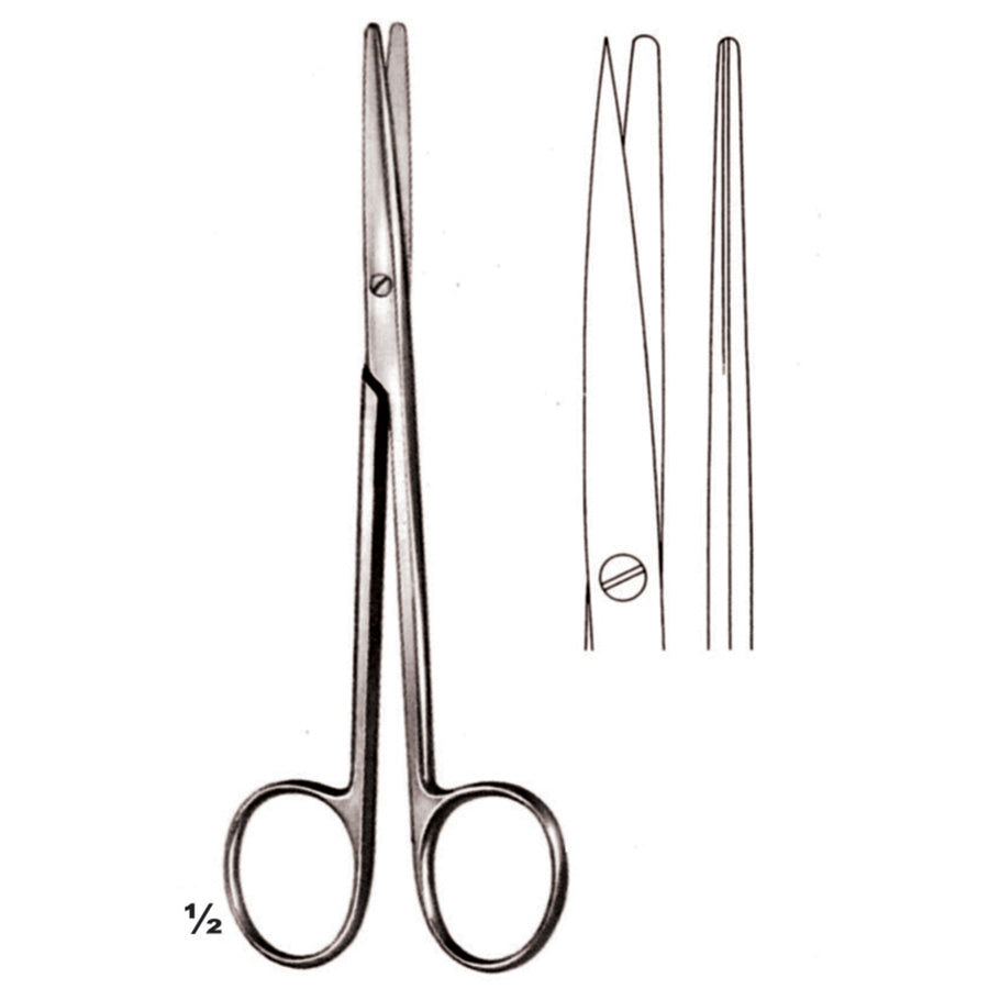 Metzenbaum Scissors Sharp-Blunt  Straight 14.5cm (B-023-14) by Dr. Frigz