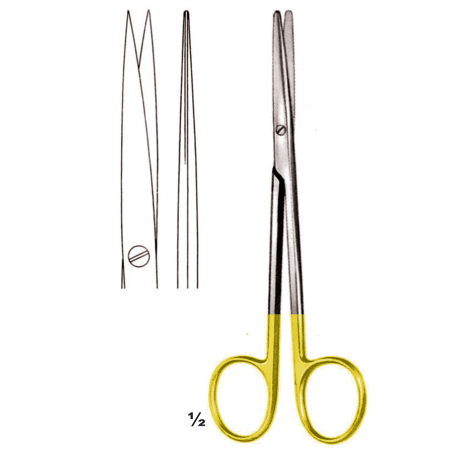 Metzenbaum Scissors Sharp-Sharp Straight Tc 14.5cm (B-024-14Tc) by Dr. Frigz