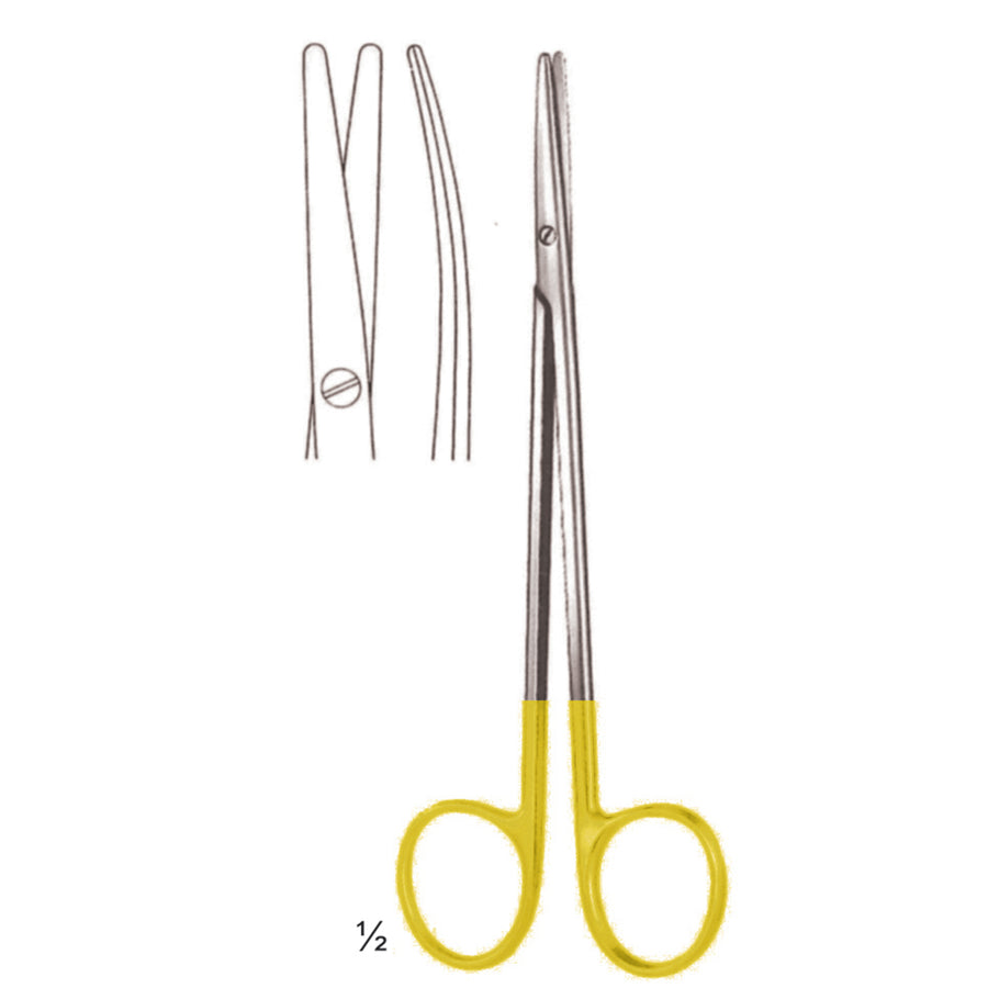 Metzenbaum Scissors Blunt-Blunt  Curved Tc 15cm (B-029-15Tc) by Dr. Frigz