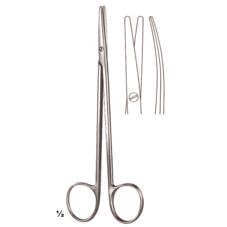 Metzenbaum Scissors Blunt-Blunt  Curved 15cm (B-029-15) by Dr. Frigz