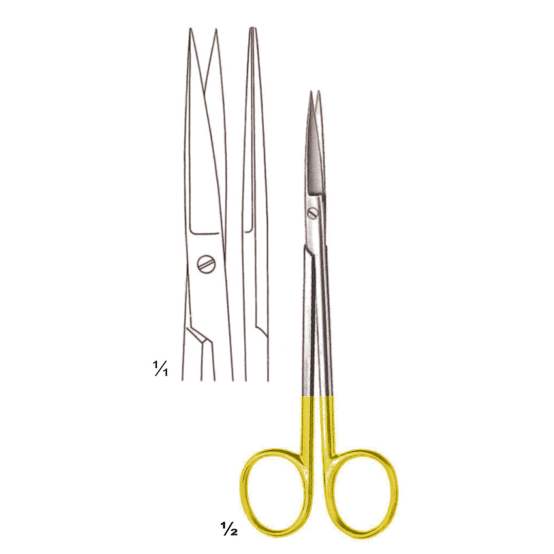 Joseph Scissors Sharp-Sharp Straight Tc 14cm (B-050-14Tc) by Dr. Frigz