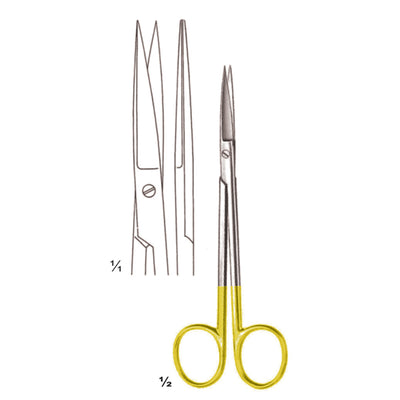 Joseph Scissors Sharp-Sharp Straight Tc 14cm (B-050-14TC)
