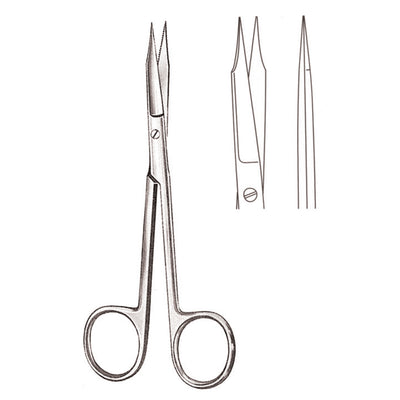 Goldmann-Fox Scissors Sharp-Sharp Straight 13cm (B-055-13) by Dr. Frigz