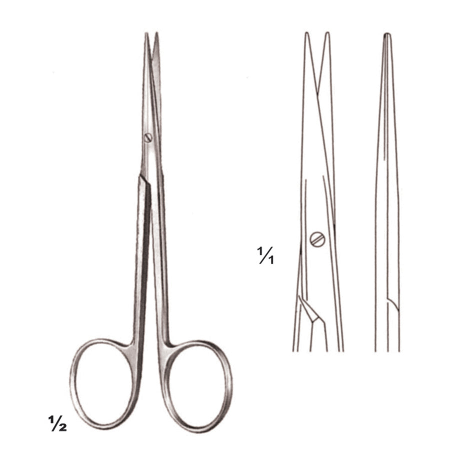 Delicate Scissors Sharp-Sharp Straight 11.5cm (B-064-11) by Dr. Frigz