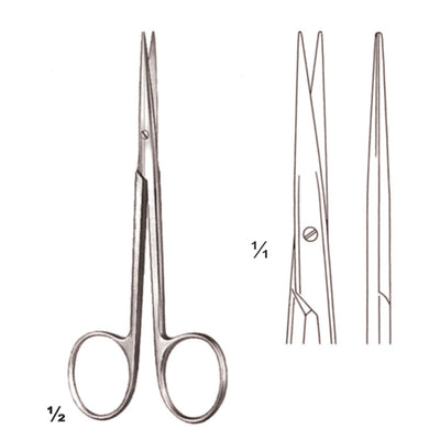 Delicate Scissors Sharp-Sharp Straight 11.5cm (B-064-11)