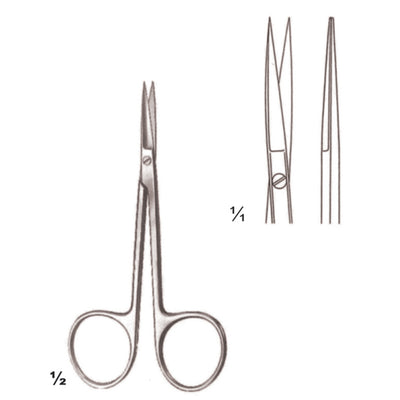 Scissors Sharp-Sharp Straight 9cm (B-068-09)