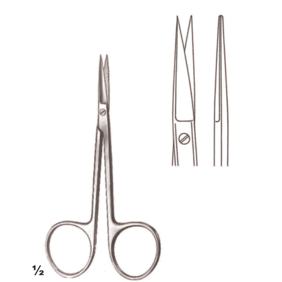 Scissors Sharp-Sharp Straight 9cm (B-070-09) by Dr. Frigz
