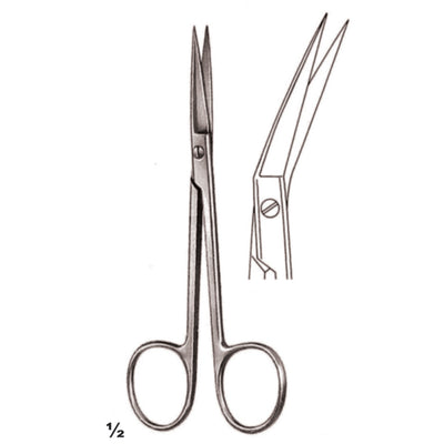 Scissors Sharp-Sharp Curved 11.5cm (B-080-11)