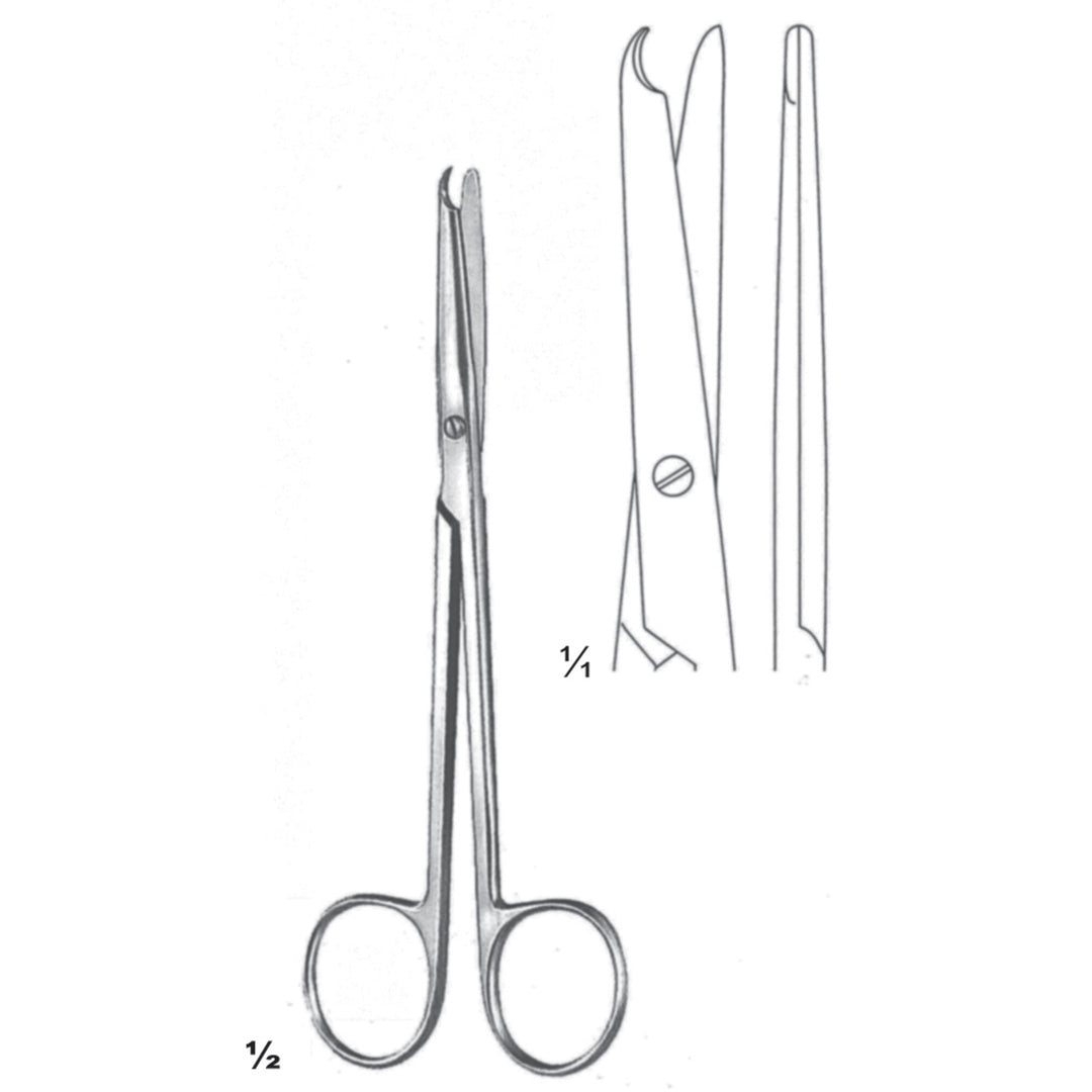 Buck Scissors Straight 14.5cm (B-090-14) by Dr. Frigz