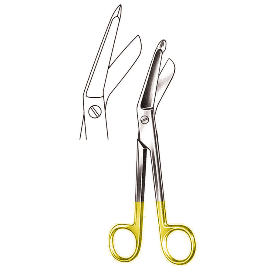 Lister Scissors Curved Tc 9cm (B-094-09Tc) by Dr. Frigz