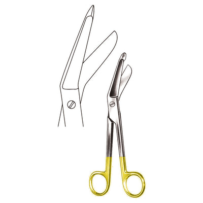 Lister Scissors Curved Tc 11.5cm (B-095-11TC)