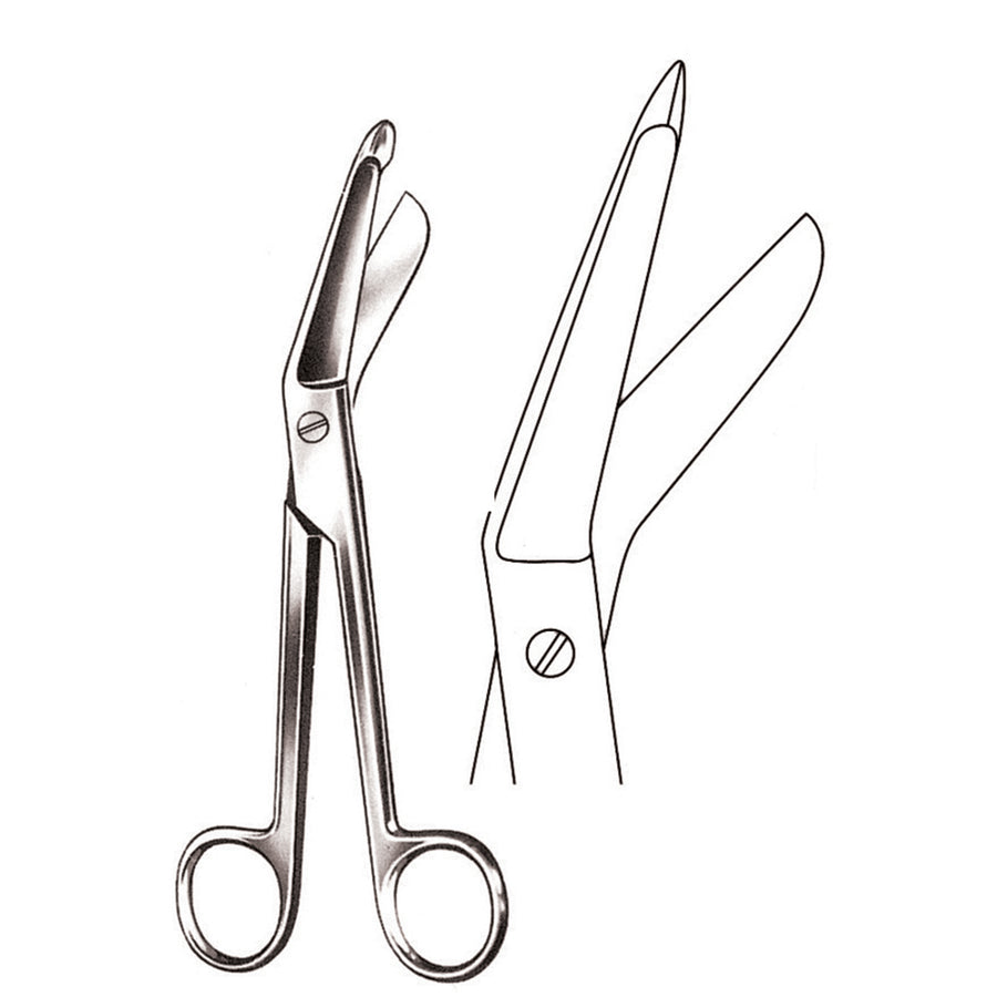 Lister Scissors Curved 11.5cm (B-095-11) by Dr. Frigz