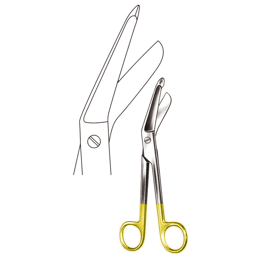 Lister Scissors Curved Tc 14cm (B-096-14Tc) by Dr. Frigz
