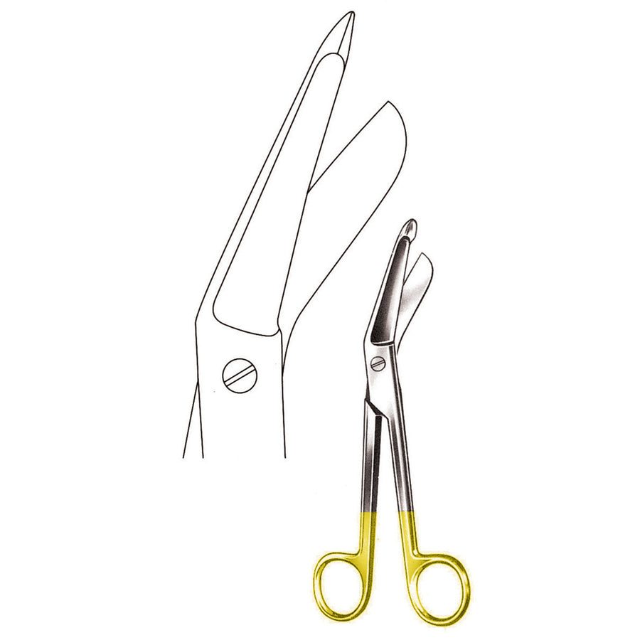 Lister Scissors Curved Tc 18cm (B-097-18Tc) by Dr. Frigz